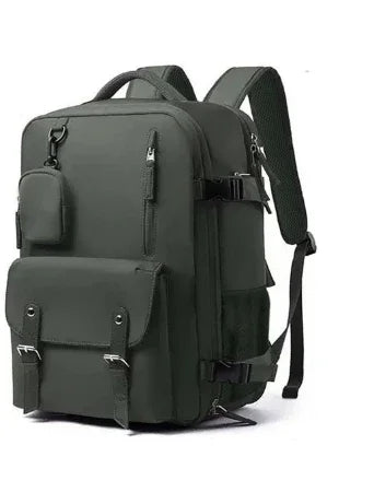 ac à dos de voyage pour hommes, grande capacité 30l, étanche, pour ordinateur portable 17 pouces, avec poche pour chaussures, cabine pour femmes