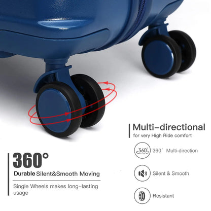 Chariot ABS + PC, robuste et élégant