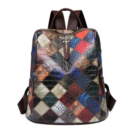 Sac à dos en cuir PU