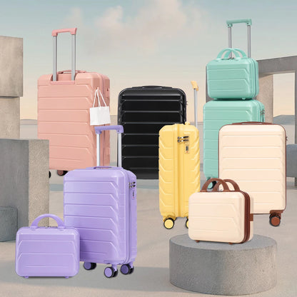 Ensemble de valises de voyage 14, 19, 24 et 28 pouces