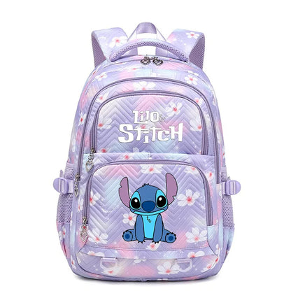 Sac à Dos Étanche Disney CAN o Stitch pour Femme, Cartable de Voyage pour Adolescentes