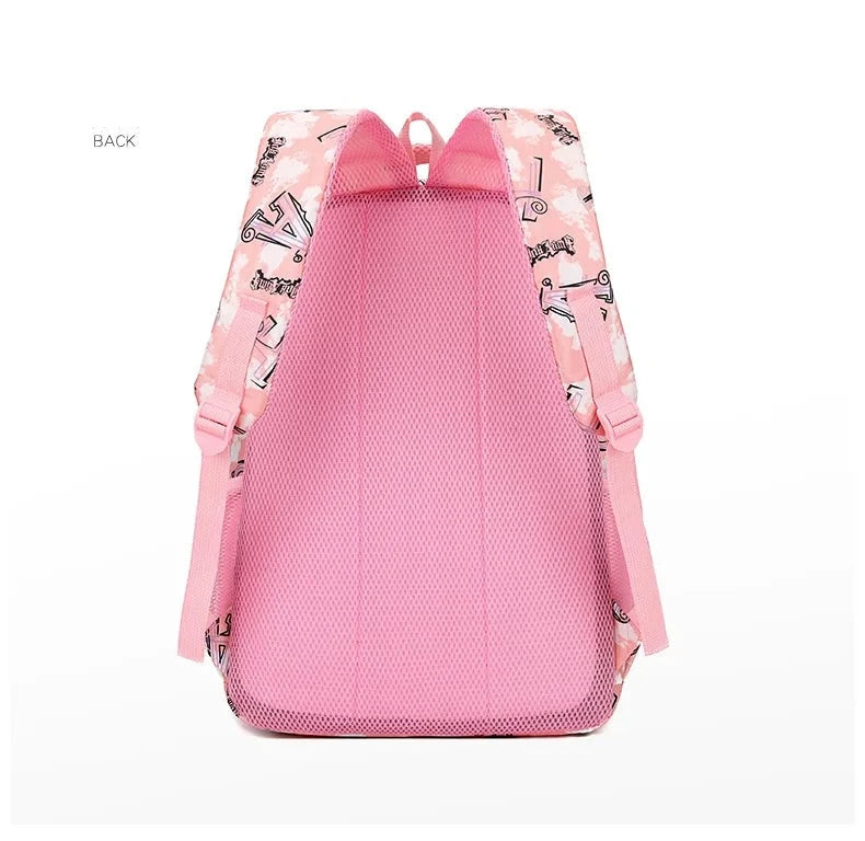 Sac à Dos d'École Primaire Orth4WD pour Enfant Fille, Cartable de Princesse