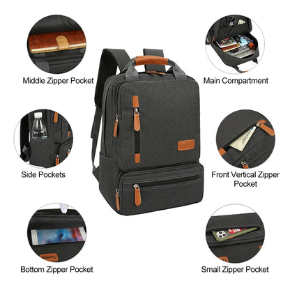 Ensemble de sacs à dos et sac à bandoulière, petite poche pour voyage, école, travail