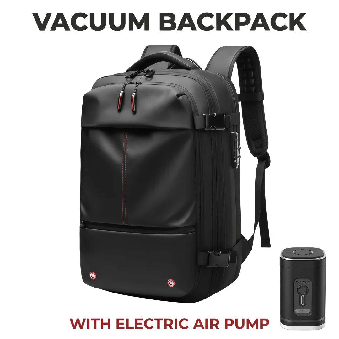 Sac à dos de compression sous vide pour ordinateur portable de 17 pouces