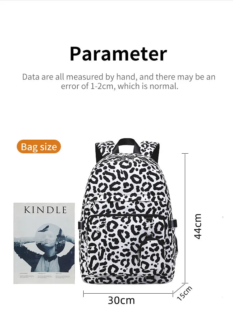 Nouveau sac d'école étudiant à la mode et polyvalent