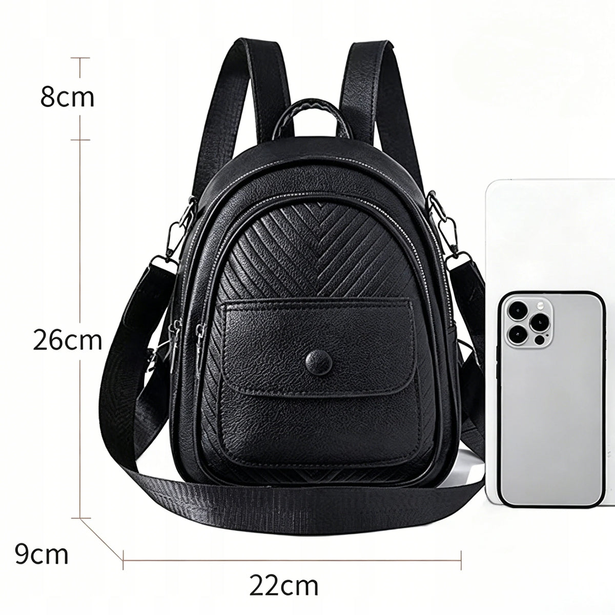 Nouveau sac à dos tendance en Cuir