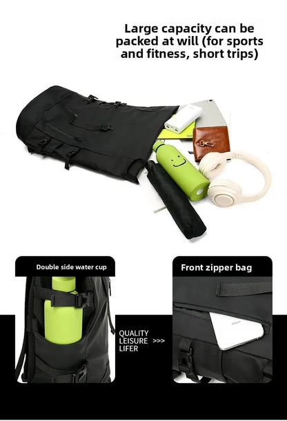 Sac d'extérieur décontracté à double épaule