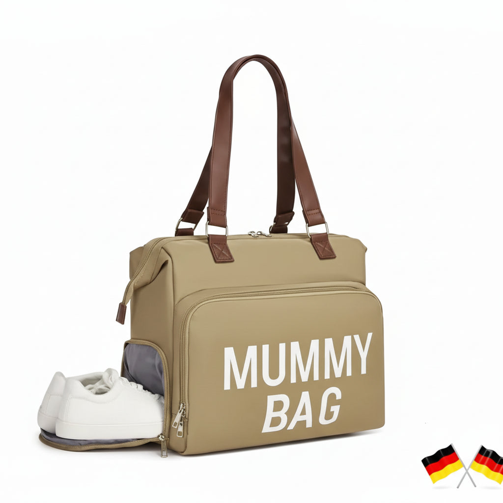 Sac à dos portefeuille KONO XL avec poches isolées et compartiment à langer, grand sac à dos de voyage pour bébé pour voyage