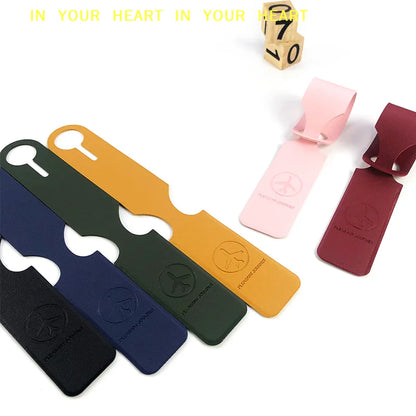 PU Leather Luggage Tag