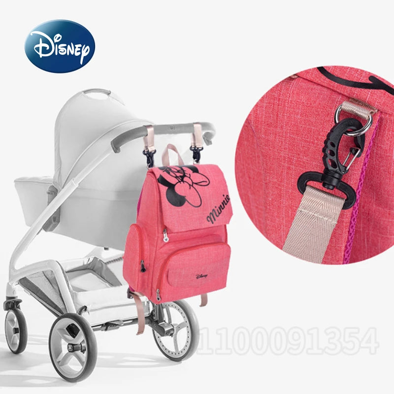 Sac à couches de dessin animé de grande capacité pour bébé Disney