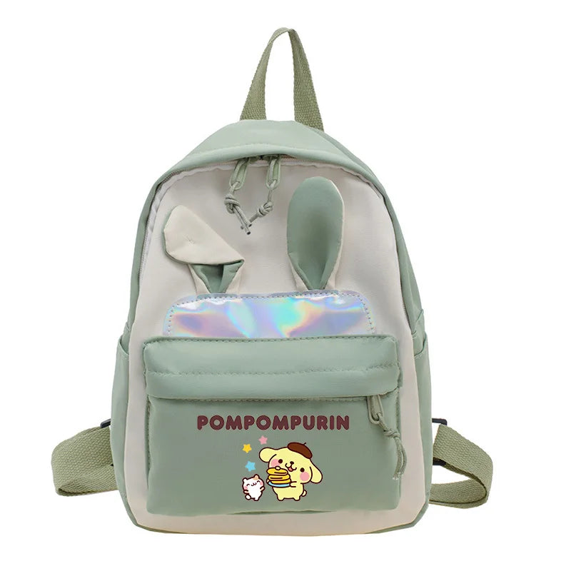 Pompompurin sac à dos d'école orthopédique avec oreilles de lapin