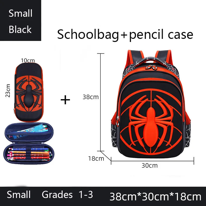 Spider sac à dos d'école primaire