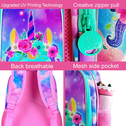 Cartable de maternelle avec animaux mignons