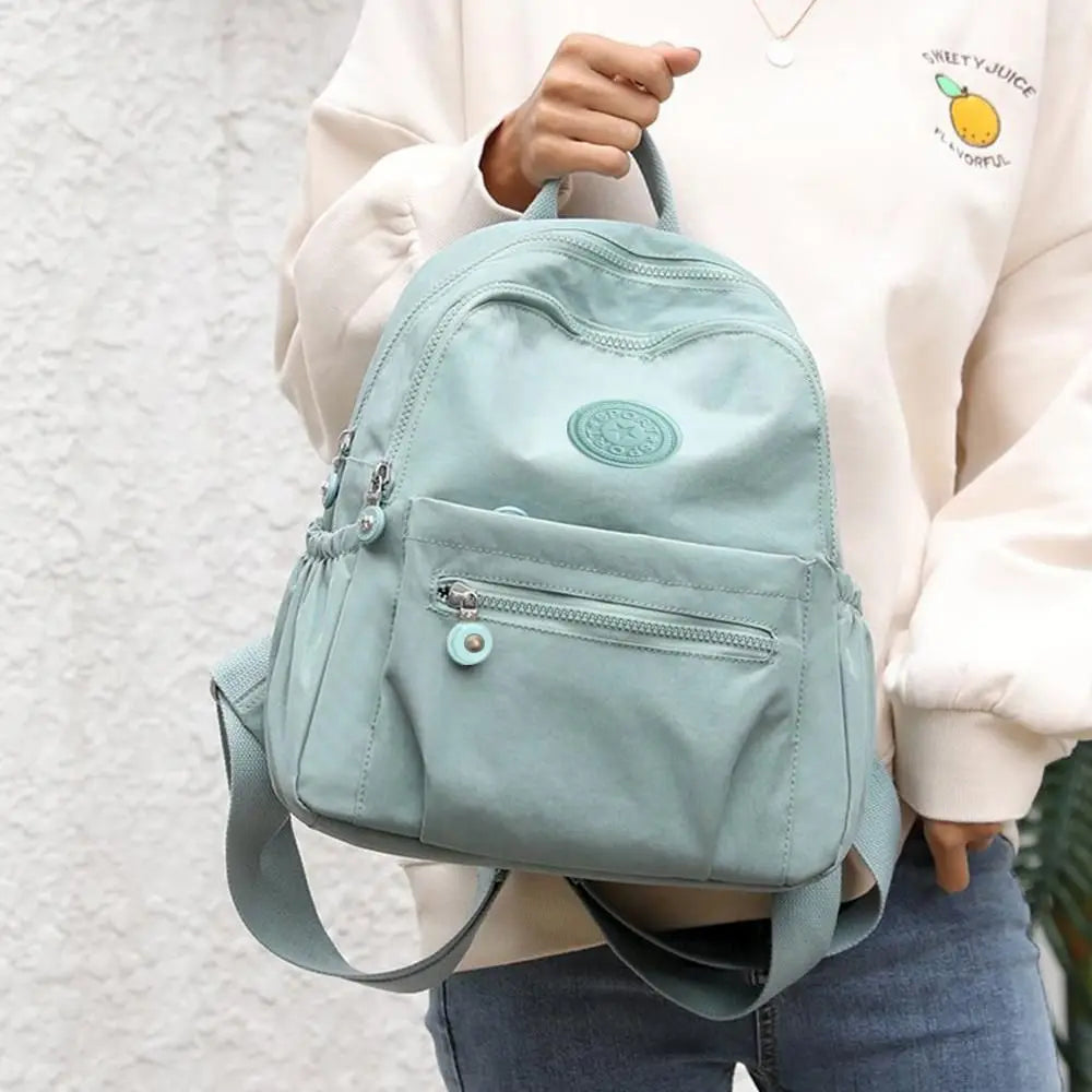Sac à Dos Décontracté de Grande Capacité pour Étudiant, Étanche, observateur, Mini, Résistant à l'Usure, Petit, Voyage, bleu