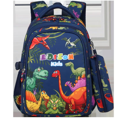 Sac à Dos d'École Primaire Étanche pour Enfant Garçon et Fille orthopédique