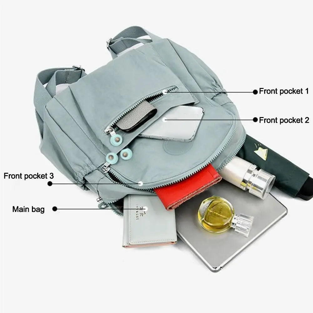 Sac à Dos Décontracté de Grande Capacité pour Étudiant, Étanche, observateur, Mini, Résistant à l'Usure, Petit, Voyage