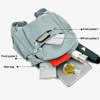 Sac à Dos Décontracté de Grande Capacité pour Étudiant, Étanche, observateur, Mini, Résistant à l'Usure, Petit, Voyage