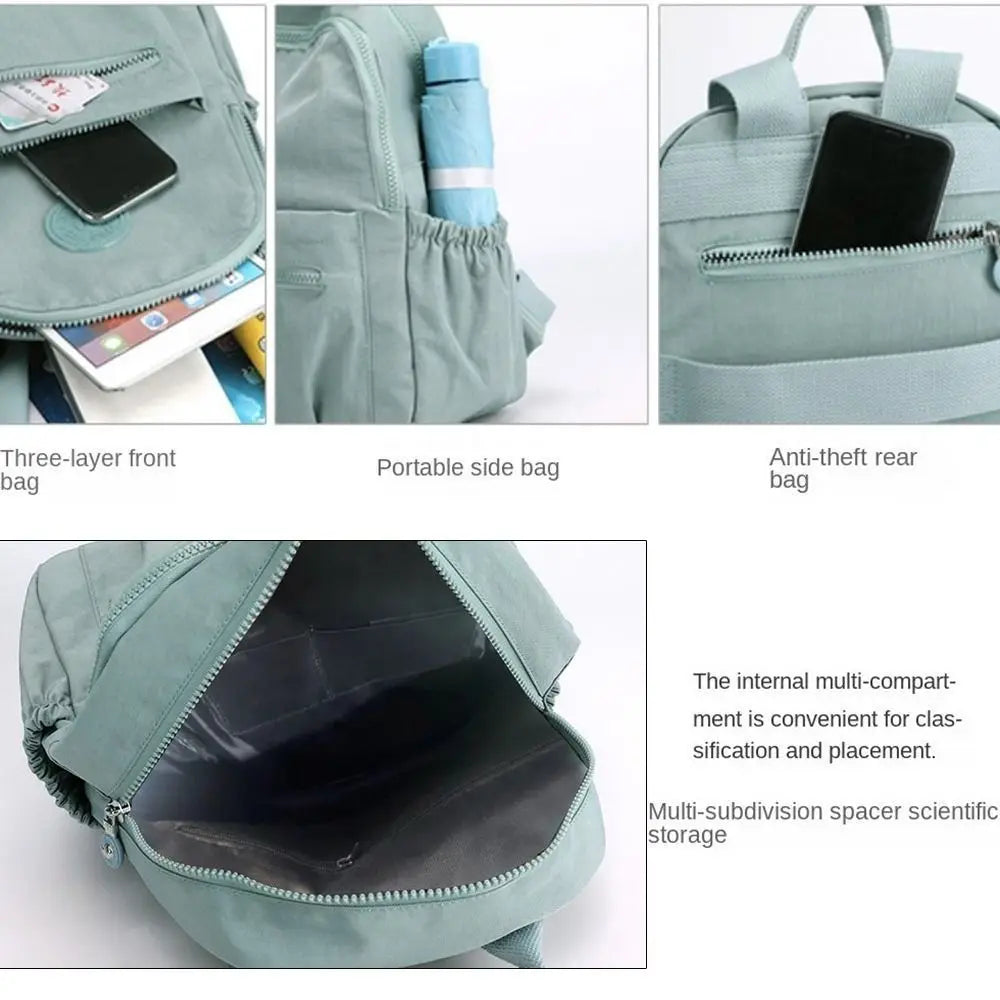Sac à Dos Décontracté de Grande Capacité pour Étudiant, Étanche, observateur, Mini, Résistant à l'Usure, Petit, Voyage