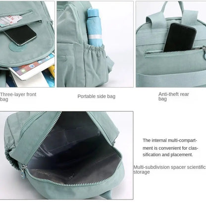 Sac à Dos Décontracté de Grande Capacité pour Étudiant, Étanche, observateur, Mini, Résistant à l'Usure, Petit, Voyage