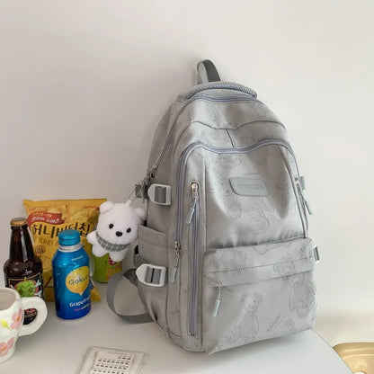 Sac à dos haut pour filles, cartable léger et de grande capacité pour collégiens et lycéens, sac à dos décontracté