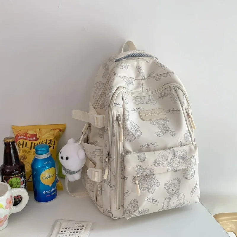 Sac à dos haut pour filles, cartable léger et de grande capacité pour collégiens et lycéens, sac à dos décontracté