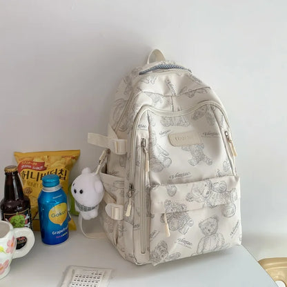 Sac à dos haut pour filles, cartable léger et de grande capacité pour collégiens et lycéens, sac à dos décontracté