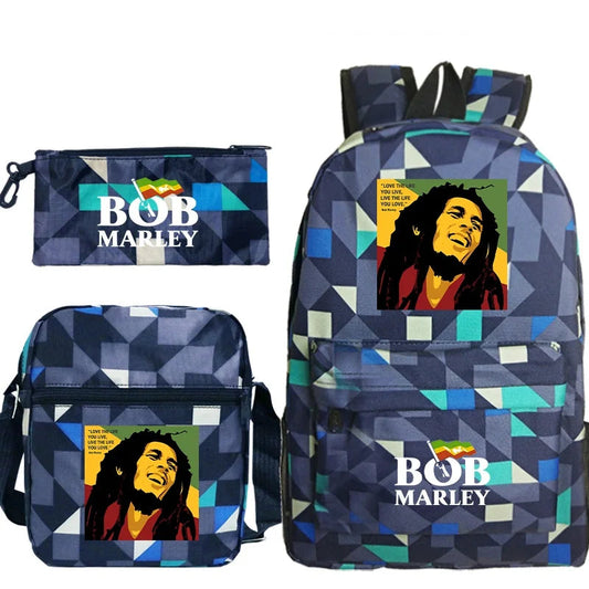 Sac à dos Bob Marley 3 pcs 11