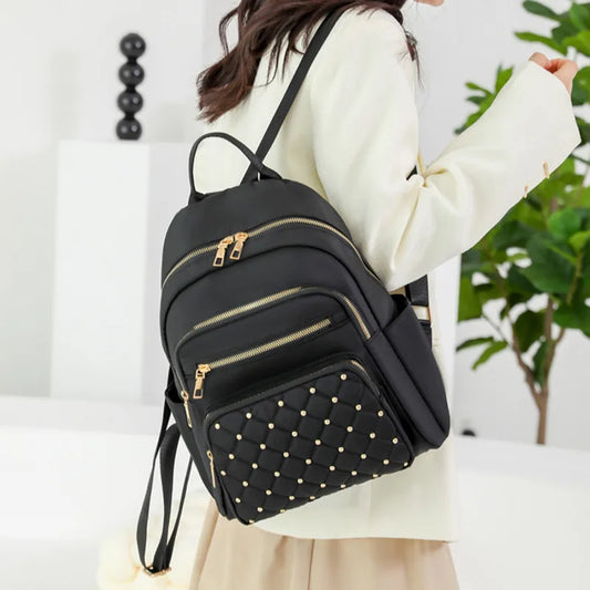 Sac à dos Oxford pour femme, grande capacité, sac à dos de voyage pour femme, sac à main pour femme, loisirs et mode, initié unique