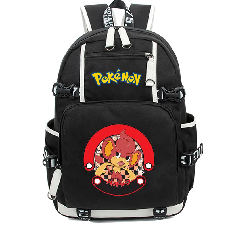 Sac à dos Pokemon Pikachu pour femme, sac à dos pour ordinateur portable, sac de livre Sicilax, cartable Gengar étanche, étudiant, fille, Mochila