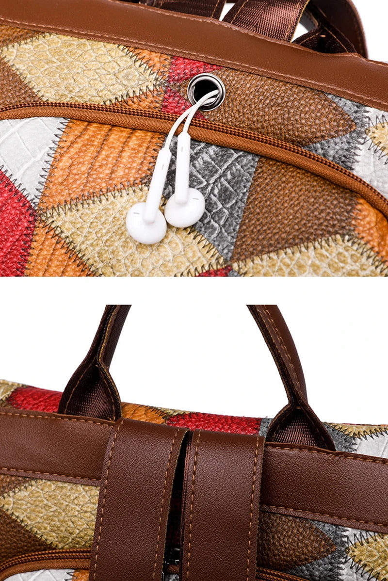 Sac à dos antivol imperméable en cuir PU pour femmes, sac de voyage, cartable décontracté pour adolescentes, sac à livres multi-poches