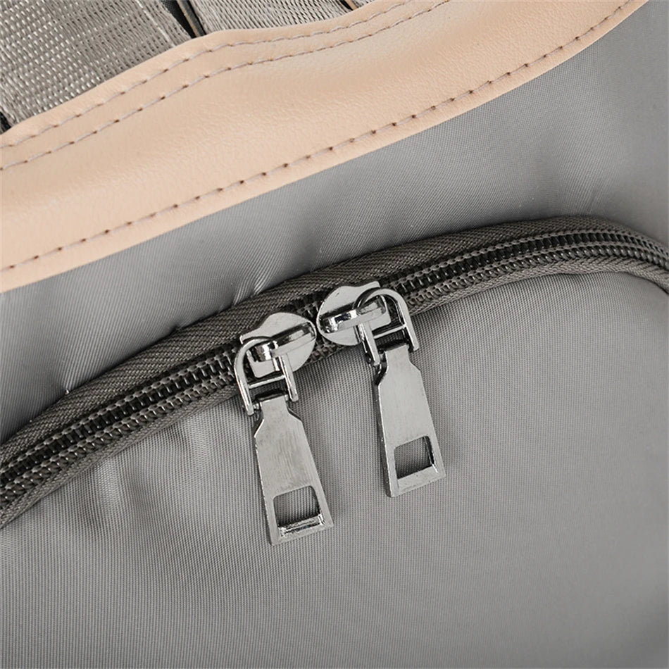 Sac à dos antivol étanche pour femme, sacs initiés Oxford, sacs d'école pour adolescentes, sac à dos de voyage, haute qualité, 3 en 1