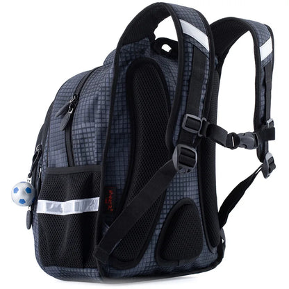 Sac à dos de football ou d'astronaute avec motif 3D; dos