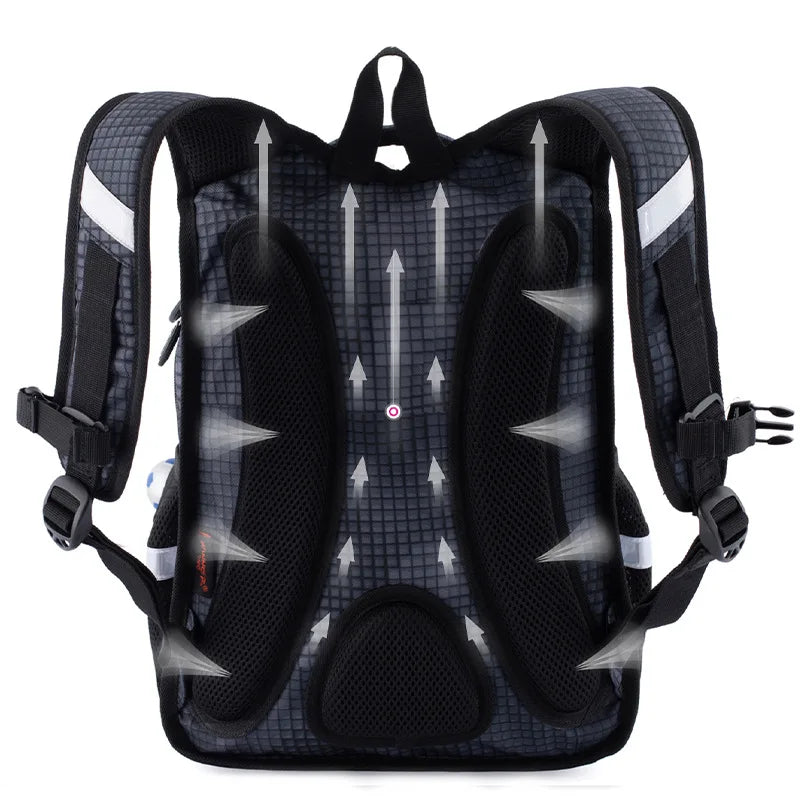 Sac à dos de football ou d'astronaute avec motif 3D