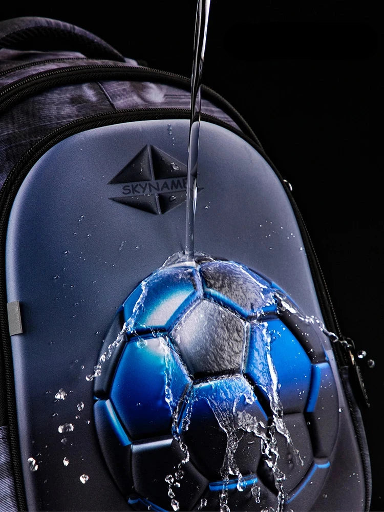 Sac à dos de football ou d'astronaute avec motif 3D etanche