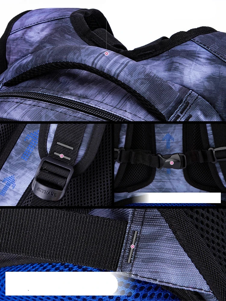 Sac à dos de football ou d'astronaute avec motif 3D poignee