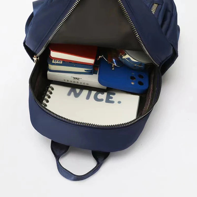 Sac à dos de voyage en Nylon sacs d'école pour femmes pour filles Anti-vol petit sac à bandoulière Packs sac à dos étanche Mochila Feminia