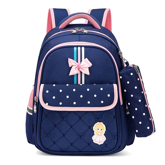 Sac à dos de voyage pour enfants de la maternelle, sacs d'école pour filles, sac à dos pour enfants, arbalète rose