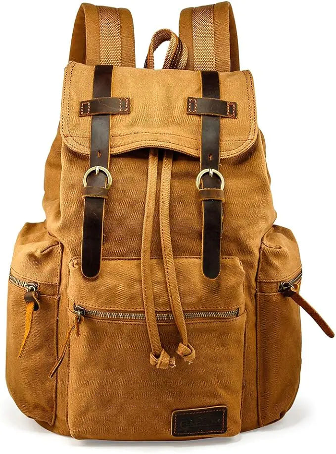 Sac à dos en toile vintage