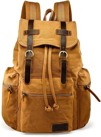 Sac à dos en toile vintage
