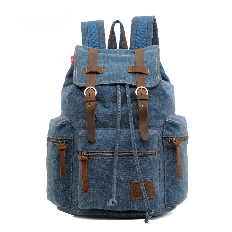 Sac à dos en toile vintage