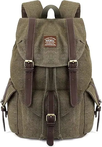 Sac à dos en toile vintage