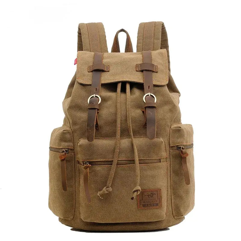 Sac à dos en toile vintage