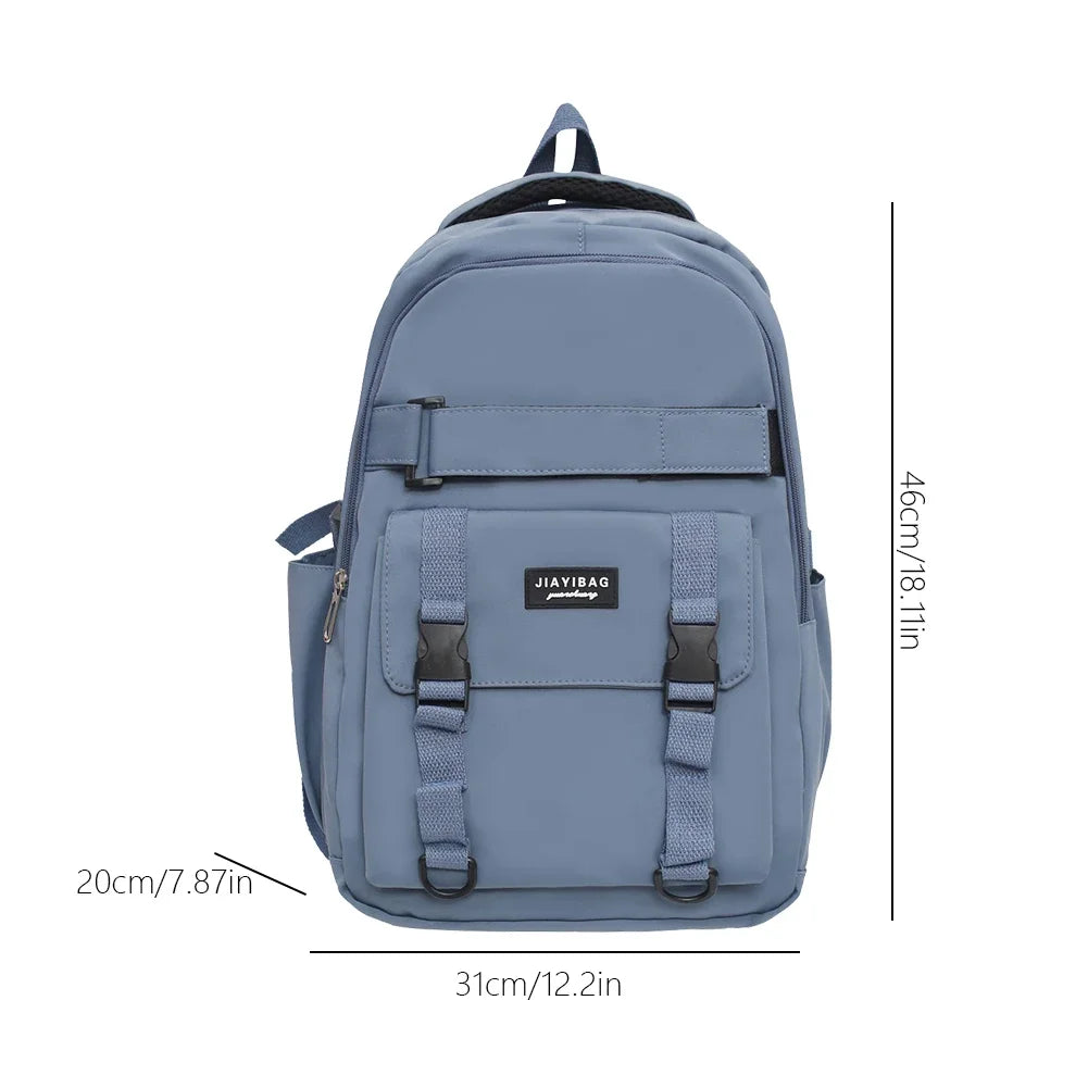 Sac à dos esthétique japonais pour filles, sacs d'école mignons pour étudiants, adolescentes, poches, sac à dos pour ordinateur portable Kawaii pour femmes, Harajuku Mochila
