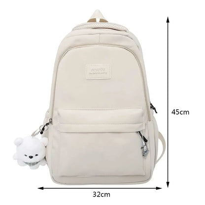 Sac à dos esthétique japonais pour filles, sacs d'école mignons pour étudiants, adolescentes, poches, sac à dos pour ordinateur portable Kawaii pour femmes, Harajuku Mochila