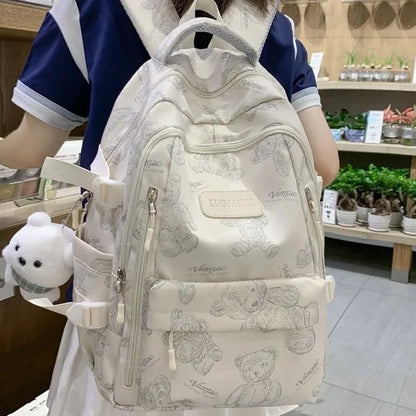 Sac à dos haut pour filles, cartable léger et de grande capacité pour collégiens et lycéens, sac à dos décontracté