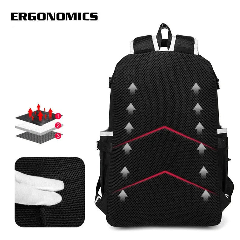 Sac à dos lumineux étanche pour enfants, sacs d'école pour garçons, sac à dos d'école orthopédique primaire, sac de livre Mochila