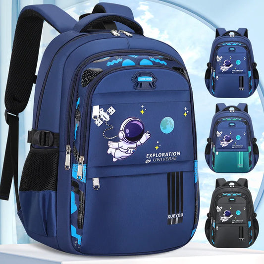 Sac à dos pour enfants sacs d'école pour enfants pour garçons astronaute école sac à dos étanche sac de livre primaire Mochila 