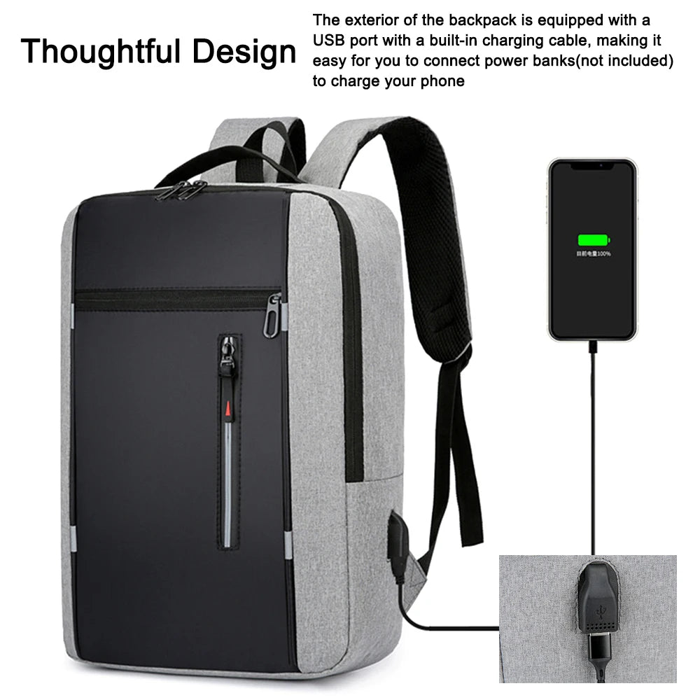 Sac à dos portable avec port de charge USB