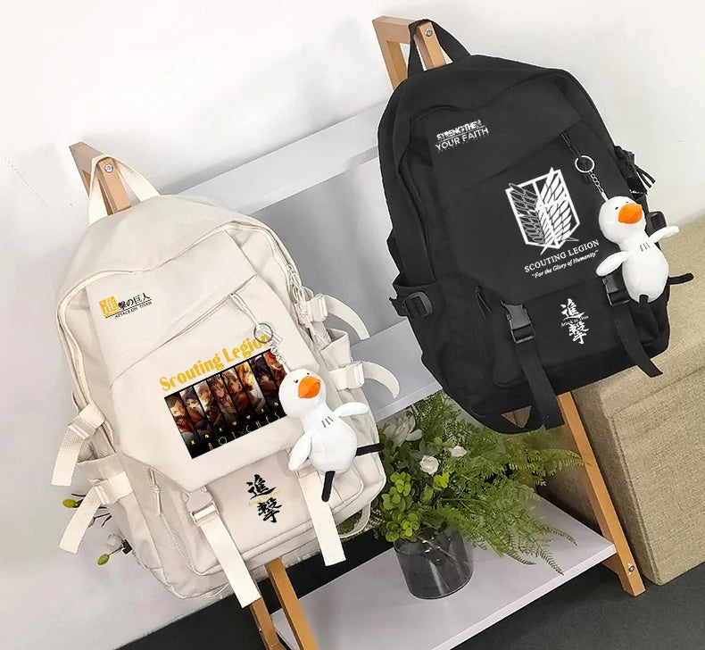 Anime Shingeki no Kyojin Nylon Backpack