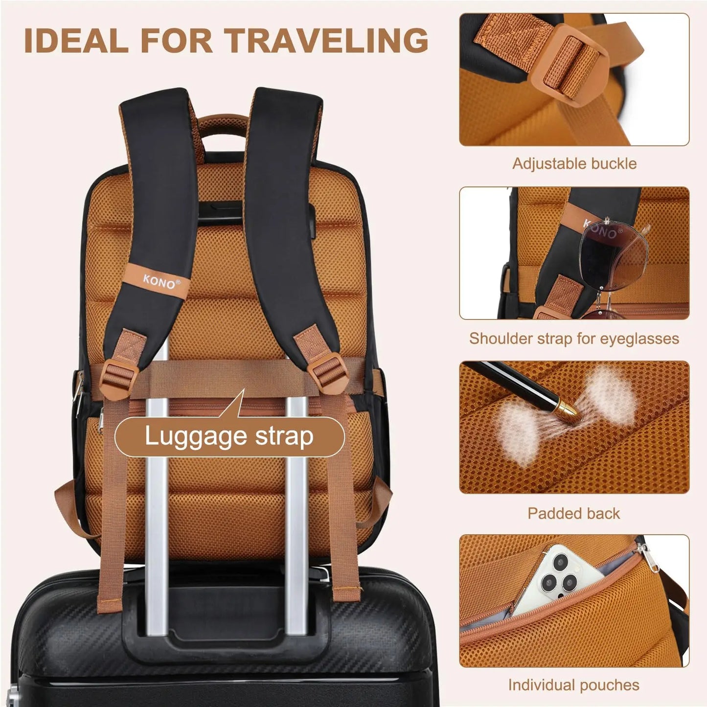 Sac à dos étanche pour ordinateur portable